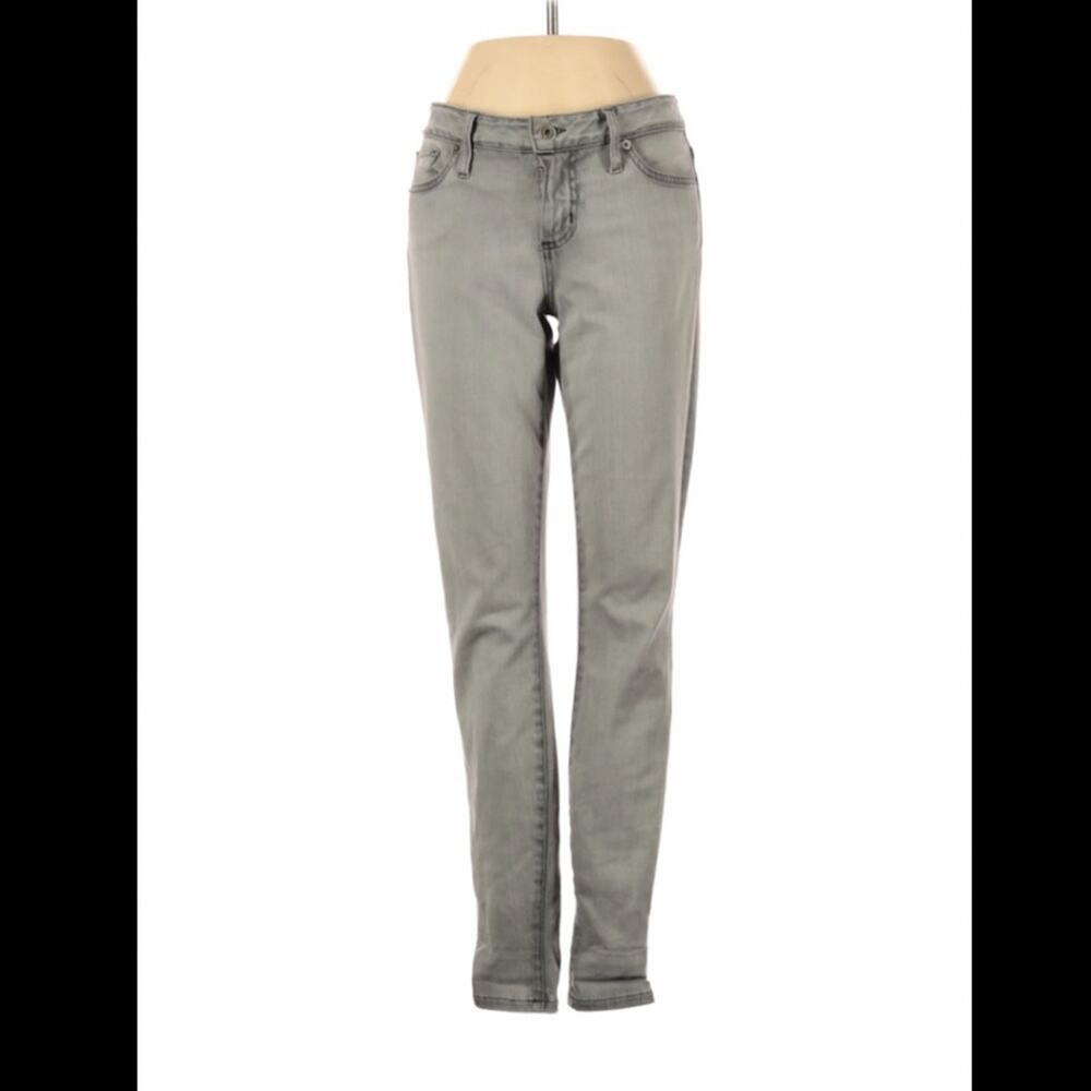 Modern Saints Grey Mid Rise Skinny Jeans‎ Size 3 Stretch Denim Casual Everyday